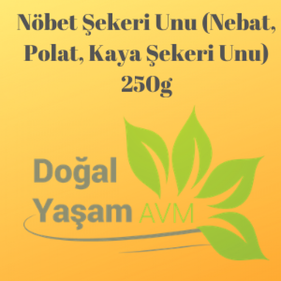 Nöbet Şekeri Unu (Nebat, Polat, Kaya Şekeri Unu) 250g